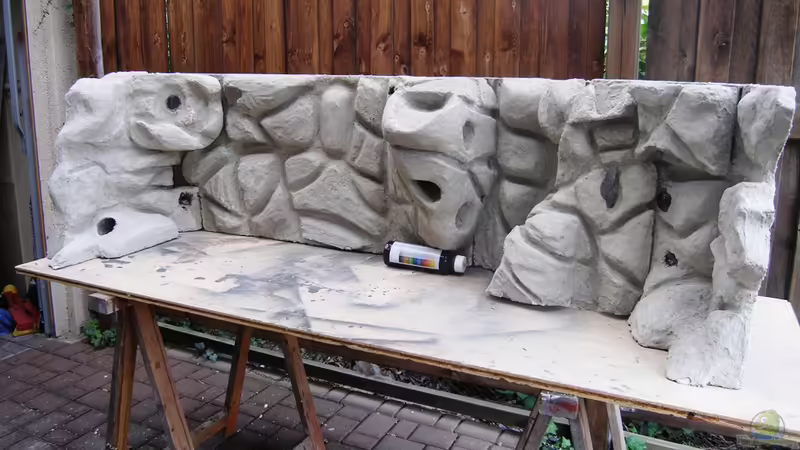 Am Anfang war ......... eine Rückwand ;-) Am Anfang war ......... eine Rückwand ;-)