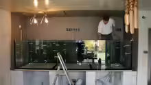 Frisch geklebt von Aquarienbau Petermann Bensheim