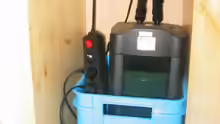 Technik im Aquarium Becken 2162