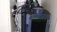 Technik im Aquarium Becken 8662