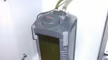 Technik im Aquarium Becken 8920