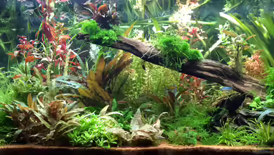 Aquarium im Flur von Der Südamerikaner
