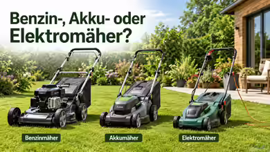 Benzin-, Akku- oder Elektromäher? Der große Ratgeber für die richtige Mäherwahl