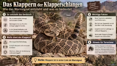 Das Klappern der Klapperschlangen: Entstehung, Funktion und Bedeutung der berühmten Warnrassel