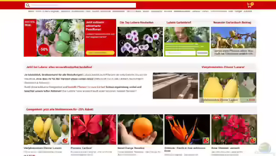 Der Onlineshop Lubera.com: Pflanzen, Eigenzüchtungen und Gartenbedarf im Überblick