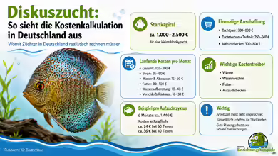 Diskuszucht: So sieht die Kostenkalkulation in Deutschland aus