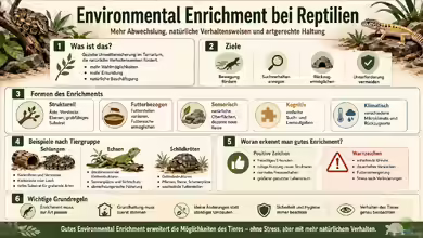 Environmental Enrichment bei Reptilien: Mehr Abwechslung und artgerechte Beschäftigung im Terrarium