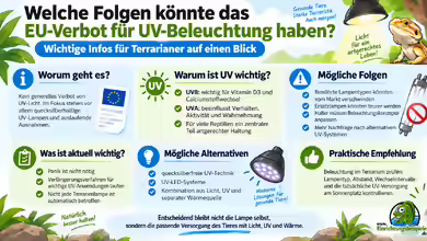 EU-Verbot für UV-Beleuchtung: Folgen für die Terraristik
