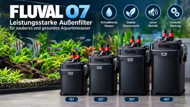 Fluval 07 – Leistungsstarke Außenfilter für sauberes und gesundes Aquarienwasser