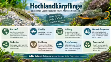 Hochlandkärpflinge im Aquarium: faszinierende Lebendgebärende aus Mexikos Hochlagen