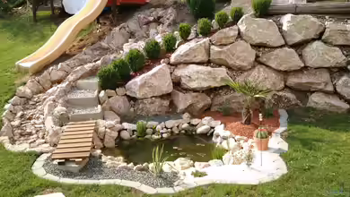 Mein Bachlauf mit Teich von Thomas S-H