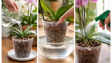 Orchideen richtig gießen: Was ist richtung und falsch?