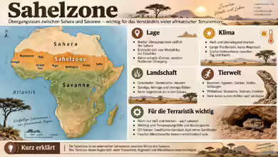 Sahelzone - Lebensraum zwischen Wüste und Savanne