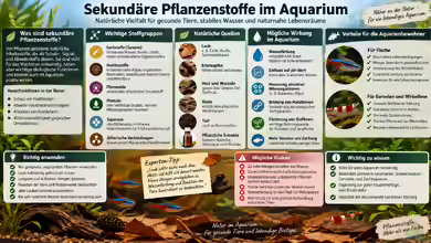 Sekundäre Pflanzenstoffe im Aquarium: Wirkung, Einsatz und Bedeutung für Fische, Garnelen und Wasserqualität