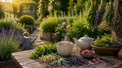 Tee im Garten selbst anbauen und genießen