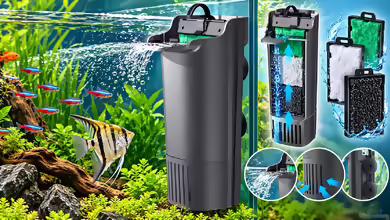 Tetra EasyCrystal - Kompaktes Filtersystem für sauberes und klares Aquarienwasser