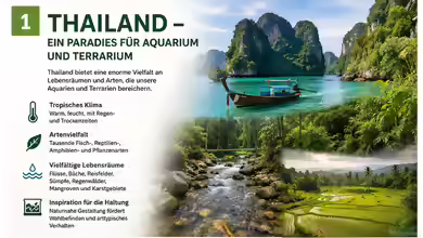 Thailand: Herkunftsland von Tieren und Pflanzen für dein Aquarium oder Terrarium