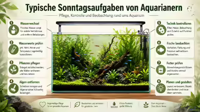 Typische Sonntagsbeschäftigungen von Aquarianern