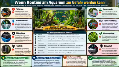 Wenn Routine am Aquarium zur Gefahr werden kann