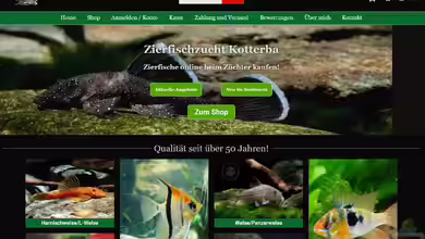 zierfische-kotterba.de - Onlineshop für Aquarienfische