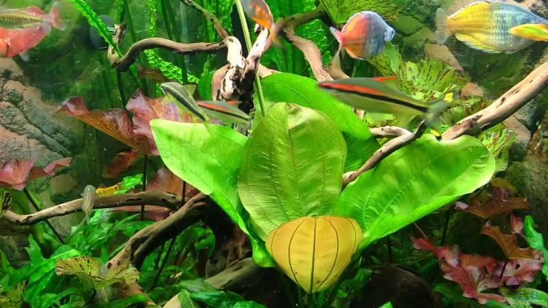 Aquarium Hauptansicht von Becken 9033 Aquarium Hauptansicht von Becken 9033