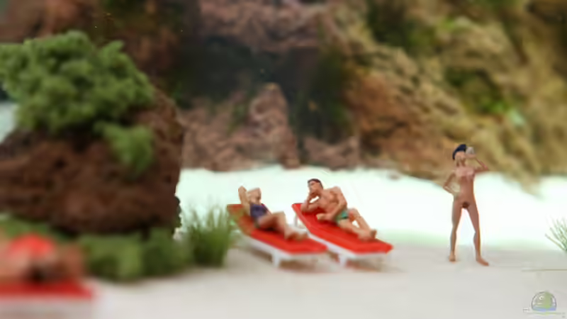 Aquarium Hauptansicht von The Beach Aquarium Hauptansicht von The Beach