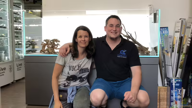 Besuch bei Garnelaxia und Matthias Jesenko