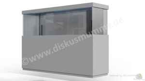 1000 Liter Diskus-Aquarium; Planung