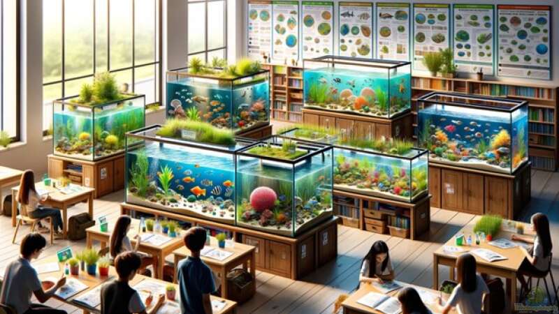 Ökologische Lehrprojekte: Aquarien als Modell von Ökosystemen