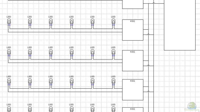 Bau einer Beleuchtung mit High Power LEDs für Meerwasserbecken