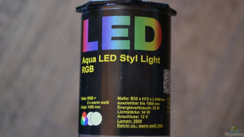 Mich@`s Stiftung Aqua-Test:  Test der LUM-Light Aqua LED Styl RGB