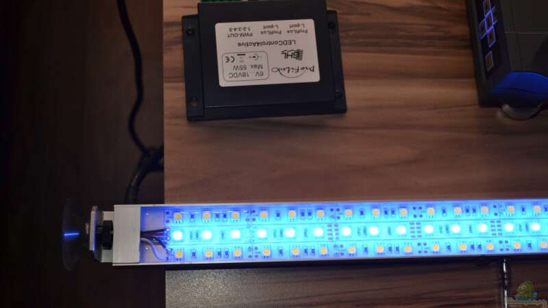 Mich@`s Stiftung Aqua-Test:  Test der LUM-Light Aqua LED Styl RGB