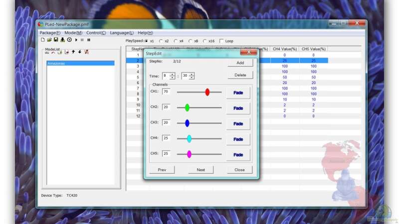 Mich@`s Stiftung Aqua-Test: Easy Time  Controll "Special Edition" -  LED Controller