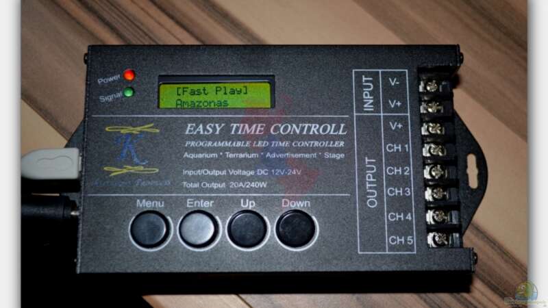 Mich@`s Stiftung Aqua-Test: Easy Time  Controll "Special Edition" -  LED Controller