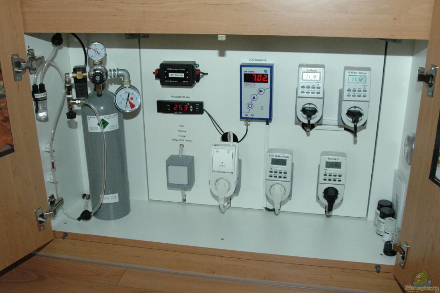 aquarium electrical panel